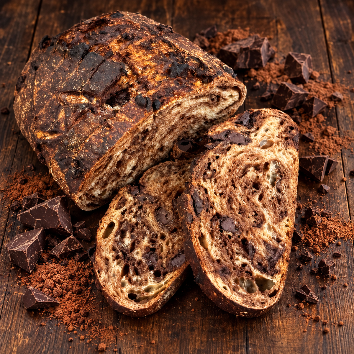 Chocolate Sourdough Loaf (large loaf)